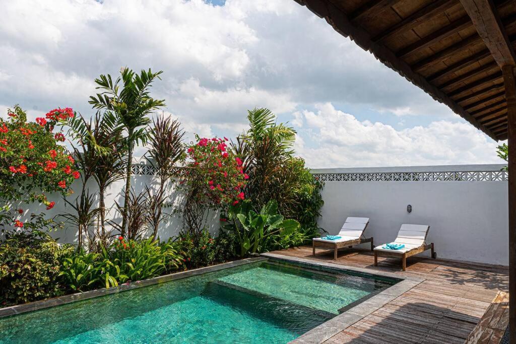 Berawa Canggu Stylish Joglo 3 Bedrooms Private Villa With Private Pool Экстерьер фото